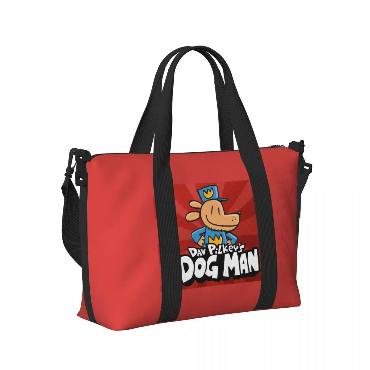 Dogs Man Grocery Tote Shopping Bags Women Large Capacity Beach Gym Travel Bags