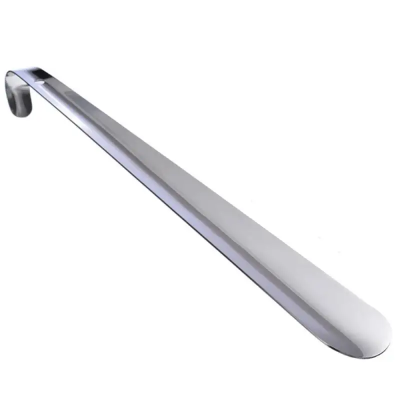 Shoe horn Professional Shoehorn 42cm Stainless Steel Shoe Horns Easy Handle Metal Shoe Extractor Lazy Helper Accessories 1PC