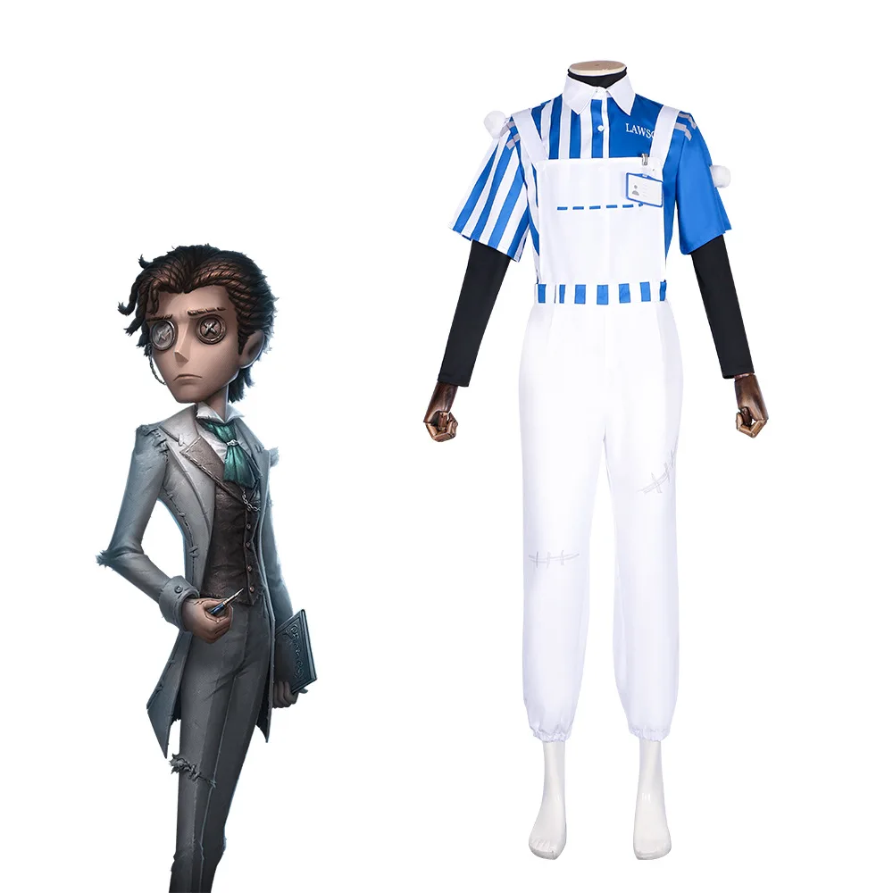 

Game Identity V Emir LAWSON Cosplay Psychologists Lovely Uniform Halloween Party Role Play Outfit