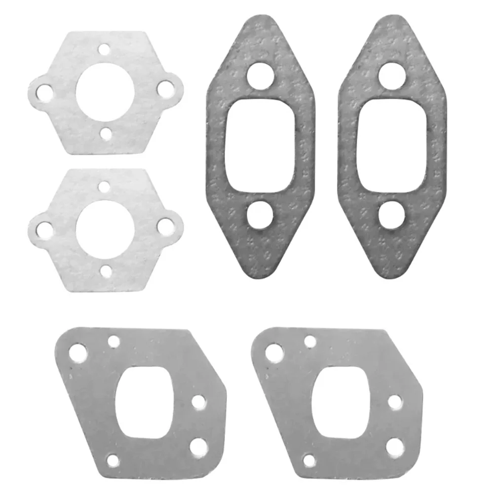 

Chainsaw Replacement Kit for P350 350 351 Intake Manifold Carburetor Muffler Gasket Easy Installation Gray Iron Material
