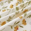 Floral Style Fitted Sheet Breathable Bedsheet постельное белье Soft Mattress Protector Home Bed Linen (Pillowcase Need Order) 4