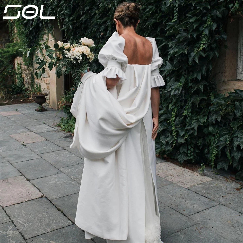 Женское атласное платье-трапеция SOL