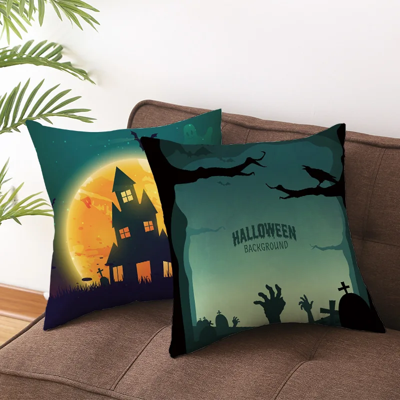 Digital Print Plush Pillow Cover 2
