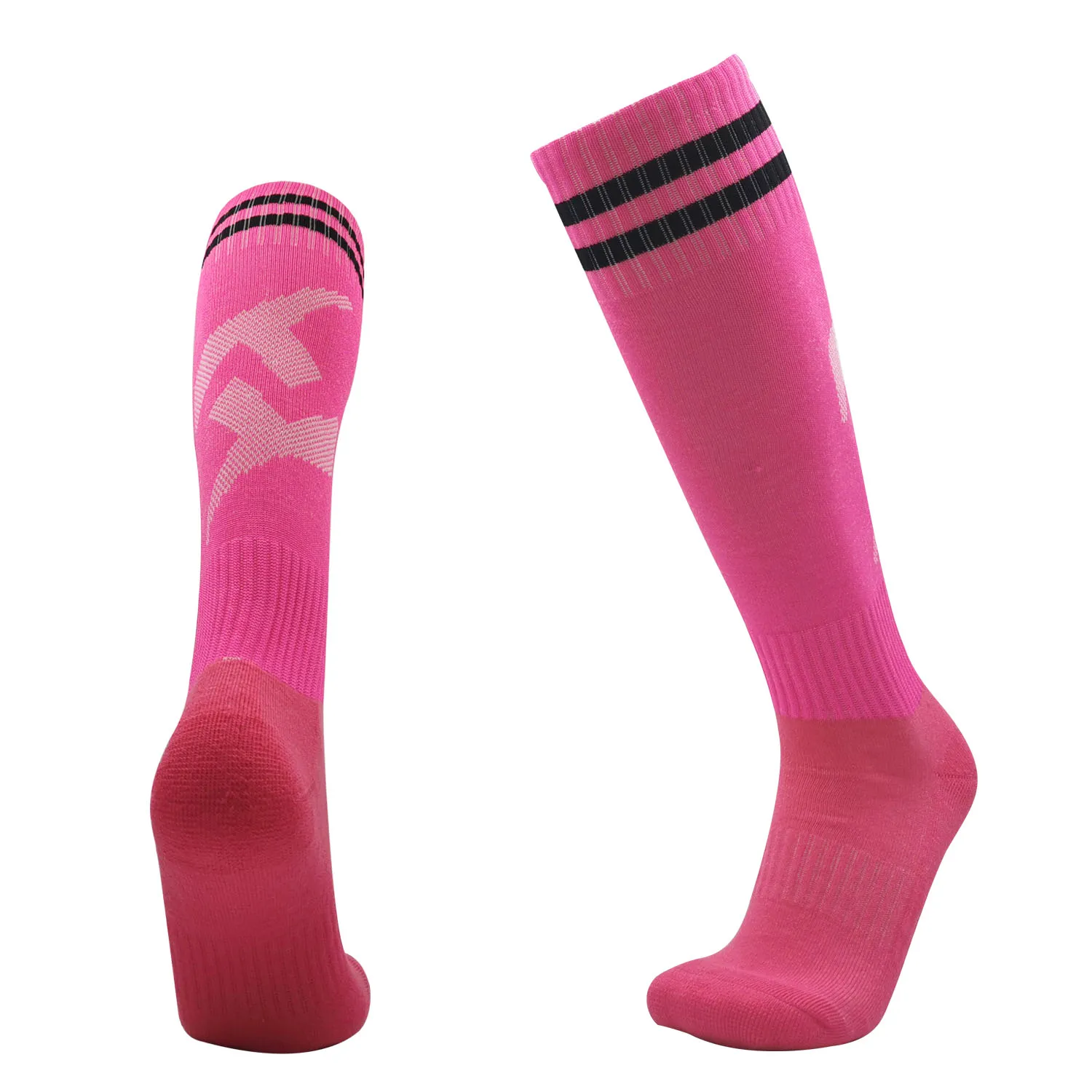 Kinder Erwachsene Fußball Fußball Socken Strümpfe Hohe Qualität Lange Röhre Knie Baumwolle Legging Baseball Laufen Sport Kinder Socken – Detail 19