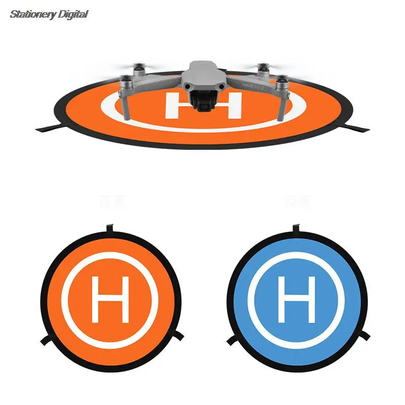 Sff6233d9b6e64f4da59dbf0a18466b21i 1pc Drone Quadcopters Accessories Universal 55cm Foldable Landing Pads For DJI 40/50/60cm