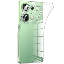 Ultra Thin Transparent Clear Silicone Case Cover for REDMI NOTE 13R PRO