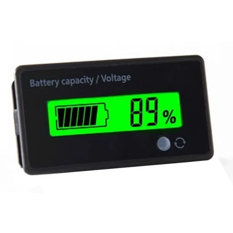 Multi-Voltage Battery Capacity and Voltage Monitor with Alarm