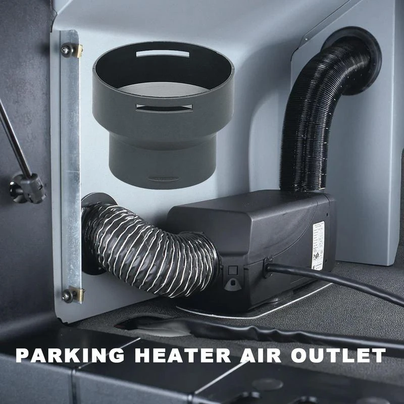 Car Truck Parking Heater Exhaust Pipe 75 To 60 Mm Ducting Bellows Car