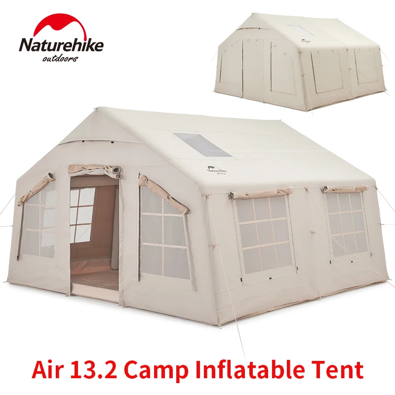 Naturehike-エア13.2インフレータブルテント,屋外旅行,家族の家