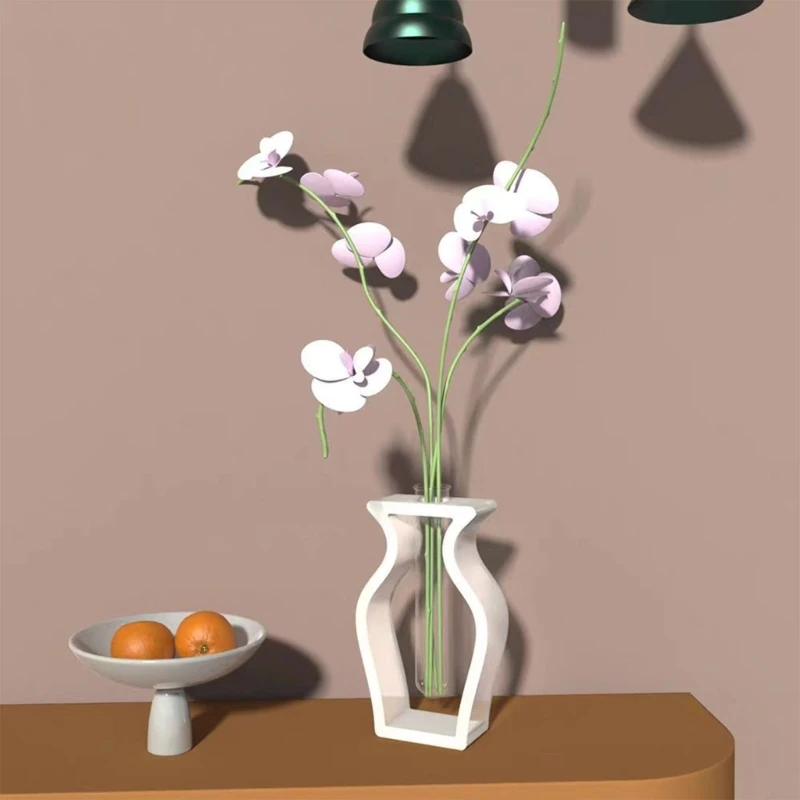 

Vase Shaped Silicones Molds for Making Desk Decorations DXAF