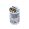 2m/roll PET Die-cut Tape Romantic City Travel Street Landscape Street Light Pattern Tape Creative DIY Greeting Card Decoration 4