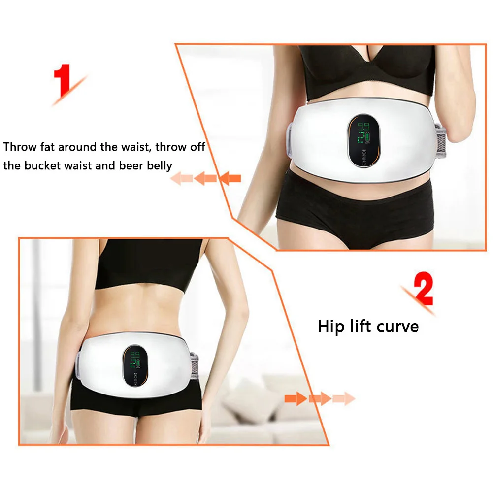 Abdominal Muscle Stimulator Weight Loss Slimming Machine Belly Thin Belt Abdominal Massage