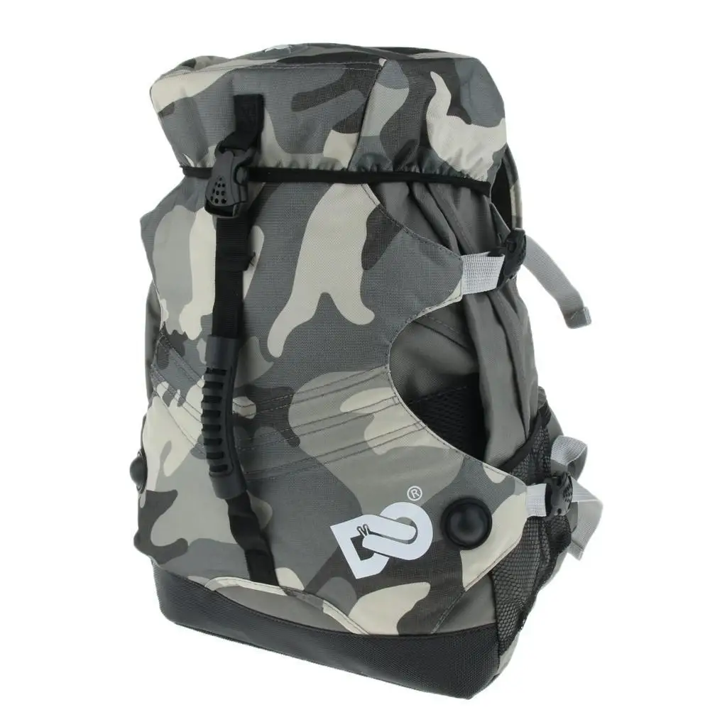 Professional Roller Skates Backpack Fashion Unisex Outdoor Bags Nylon Durable Multi-pocket Sports Bags Outdoor Sports Backpack 3