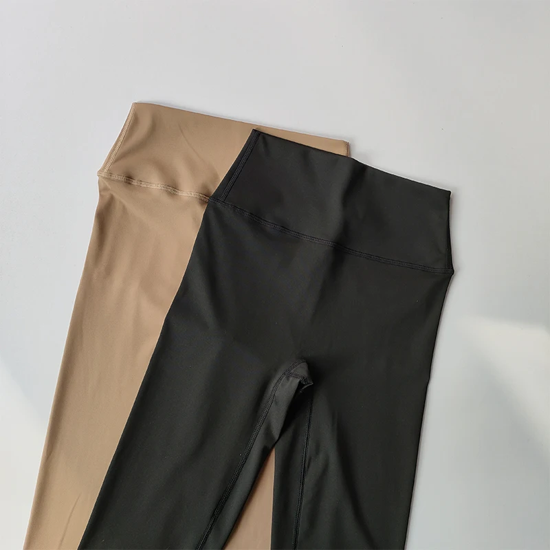 Fitness Women Sport Leggings High Waist Elastic Solid Yoga Leggings With Pocket Gym Jogging Quick Dry Push Up Yoga Pants Female