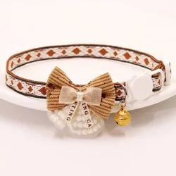 Charming Adjustable Pet Collars with Bells - Durable and Versatile Accessories (05)
