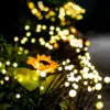 Firefly Garden Lights solar outdoor, 2 Pack 16 LED Solar Swaying Lights Waterproof, Perfect Atmosphere Light for Pathway Patio 6