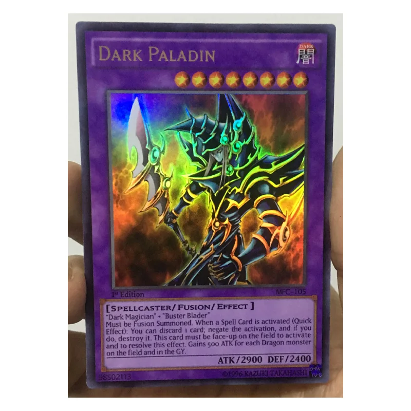 

Yu Gi Oh Dark Paladin English DIY Toys Hobbies Hobby Collectibles Game Collection Anime Cards