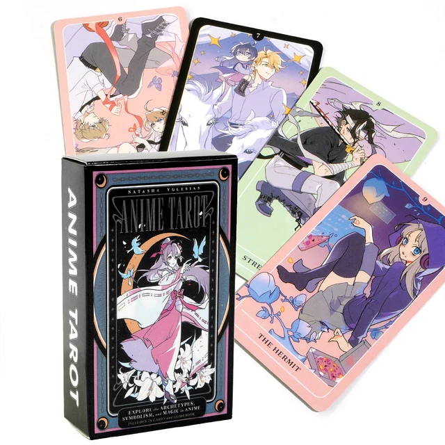 Buy Anime Tarot Carddeck, Explore the Archetypes, Symbolism, and Magic in  Anime, 78 Cards. Shop Now Online in India - Etsy