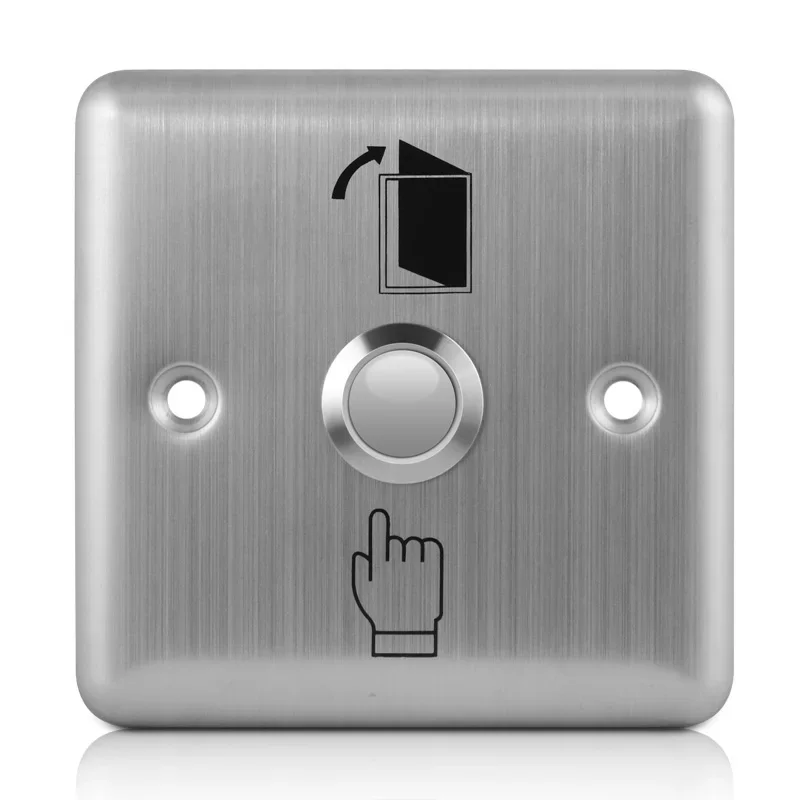 

Stainless Steel access control Push Switch Door Sensor Opener Release Door Exit Button electric lock opener