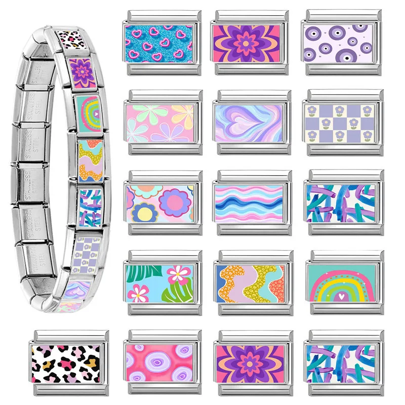 Y2K DIY Charm Bracelet Stainless Steel
