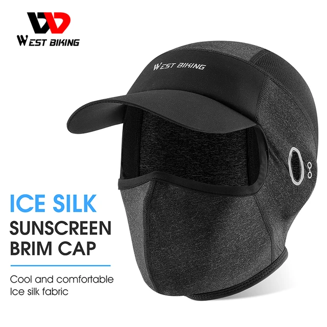 WESTBIKING With Brim Men's Ladies Balaclava Anti-UV Cool