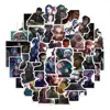 50PCS Cool Cartoon Anime Arcane Game Stickers For Cars Motorcycles Water cup Children's toy Luggage Computers Sticker 1