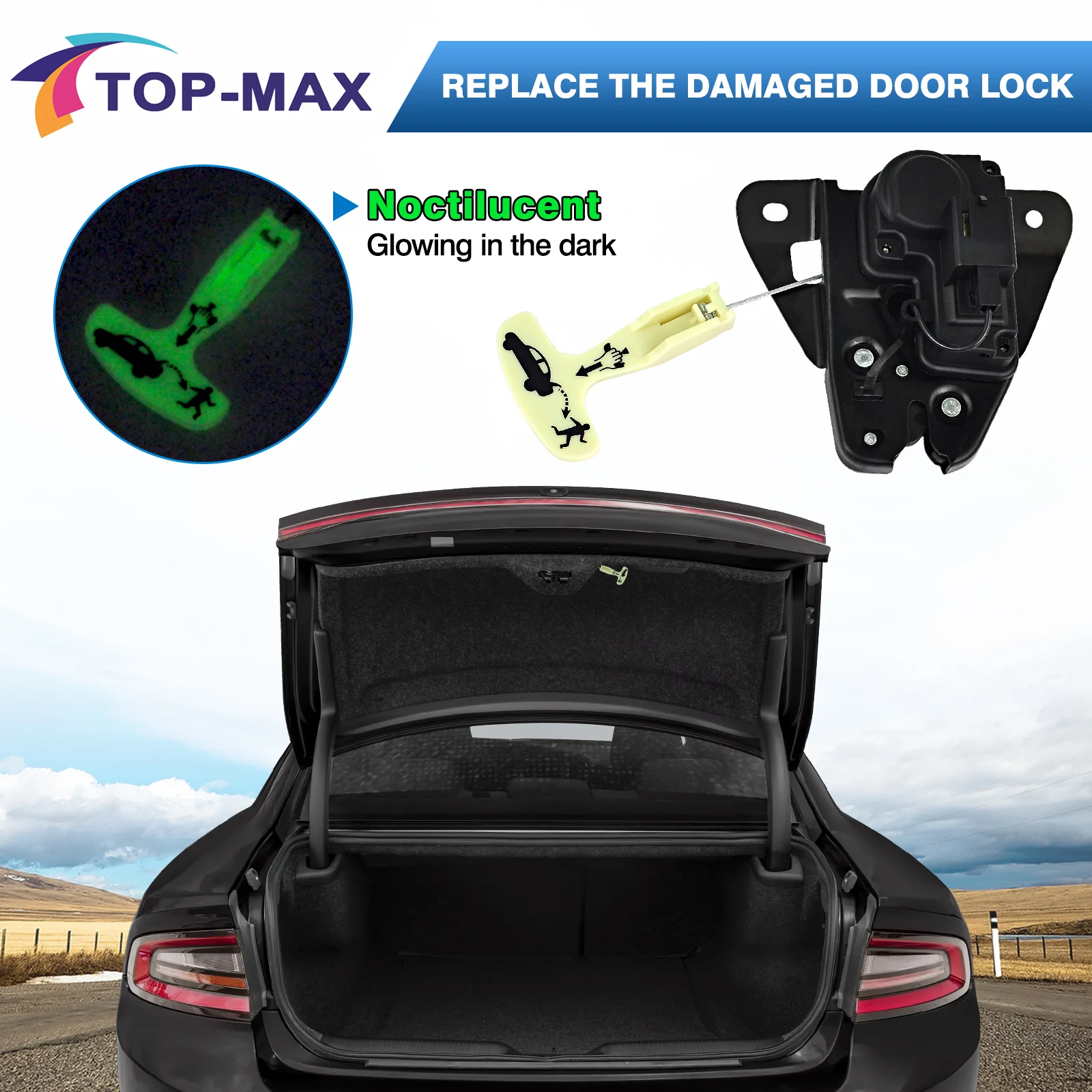 ATTUATORE SERRATURA PORTA Scorrevole Sinistra Per Peugeot Bipper 08-24 8EJN EUR 37,80 - IT - Foto 4