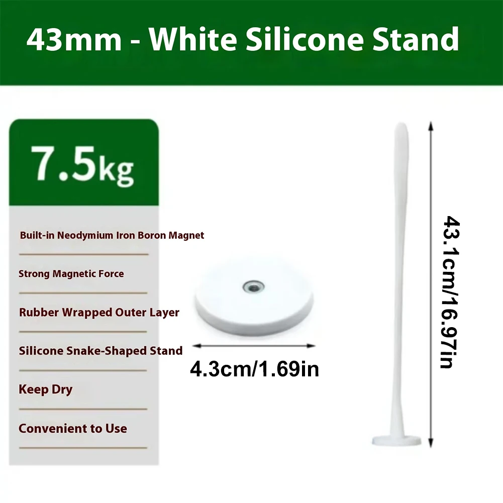 Magnetic Washer Door Prop Breathable Magnetic Washer Door Hook Wear Resist Flexible Door Stopper Most Washers & RV Laundry Doors