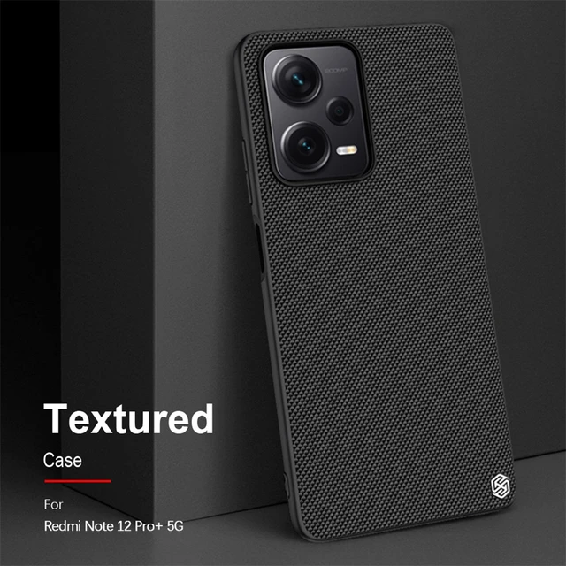 Nillkin Textured - Funda de nylon Xiaomi Poco X5 Pro - Negro