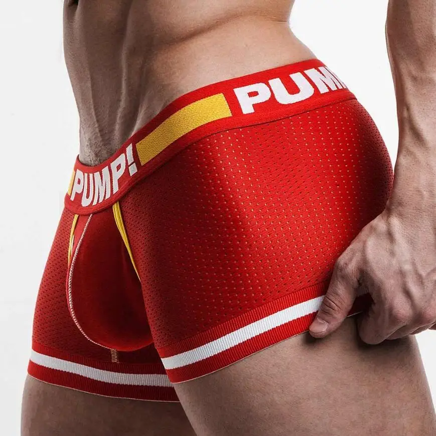 

Boxers Men Sexy Mesh Trunk Boxershorts Men Underwear Shorts Panties Men Cuecas Quick Drying Swim Trunk Underpants Calzoncillos