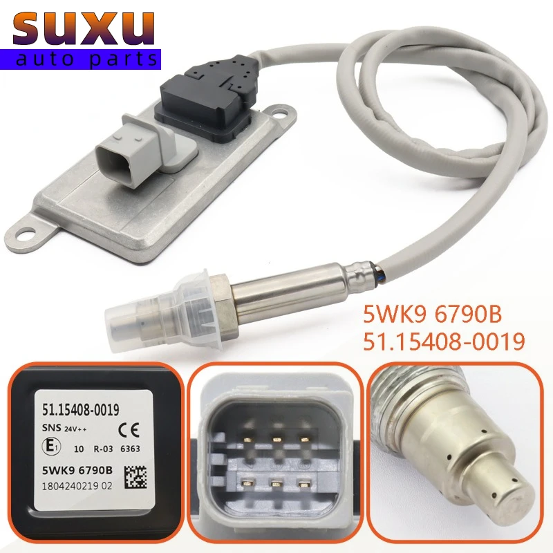 

Кислородный датчик азота, входной датчик NOX 24 В для MAN OEM 5WK96790B 81154080004 51154080019 5WK9 6790B