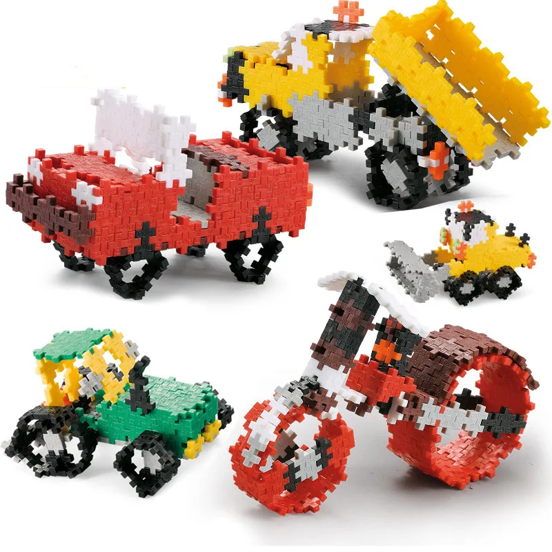 Mini Plusplus Building Blocks 220-1000PCS 3D DIY Construction Game Assembly Educational Toys for Children Christmas Gift Toy