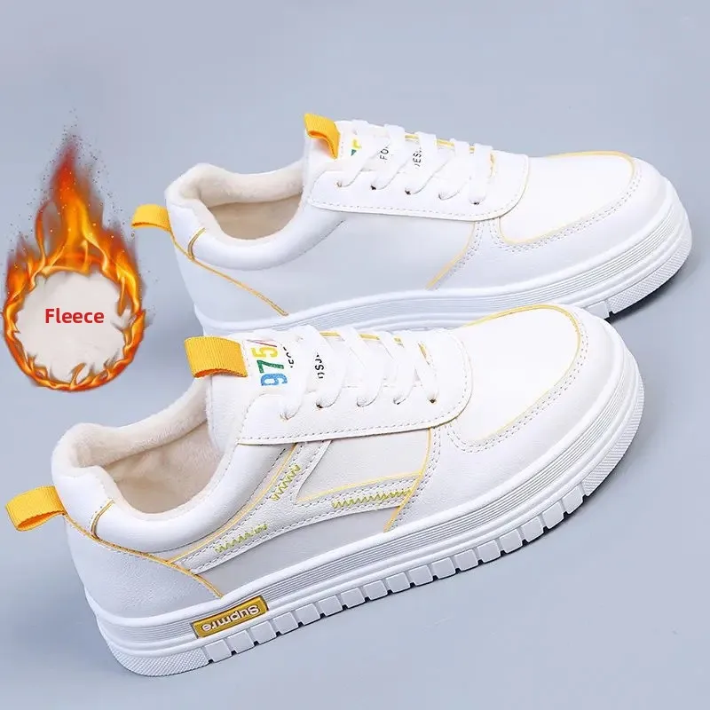 Orange cotton-padded warm cotton-padded shoes 201-1