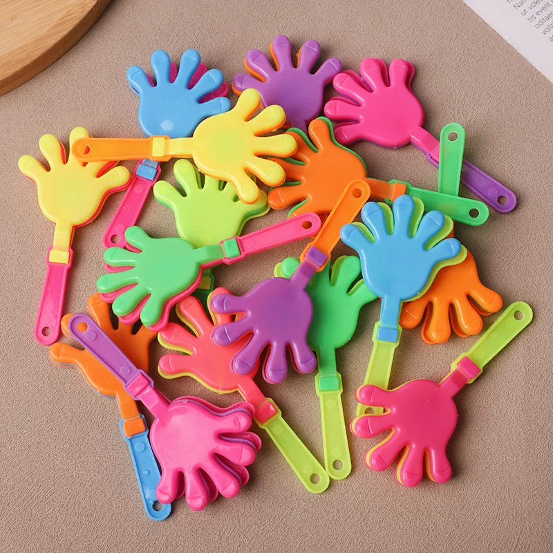 12/24 Stück Bunte Mini-Handklatscher für Sportwettkämpfe, Spiele, Anfeuerungsartikel, Geburtstagsparty-Geschenke – Detail 3