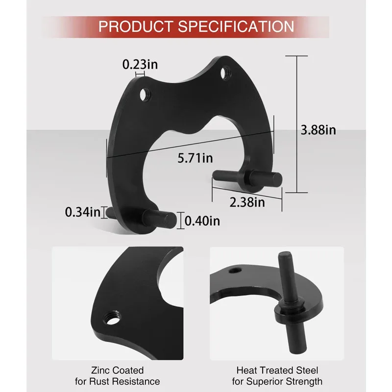 Kit De Frein De Stationnement Aramox Pour VTT POLARIS RZR 800 900 1000 Turbo S - Protection De Transmission
