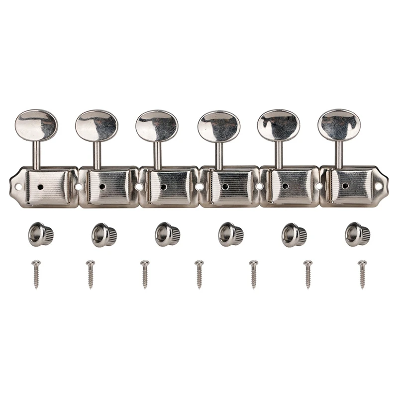 Smart-Vintage Guitar Tuner With Split-Pillar Guitar Tuning Key Peg For Strat/Tele Guitars