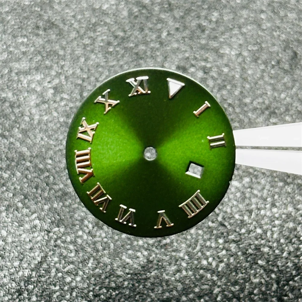 24.5MM Women's Watch Dial Luminous Log Watch Accessories for NH05 NH06 Movement Faces for Our 31mm Case watch dial accessories watch face accessories