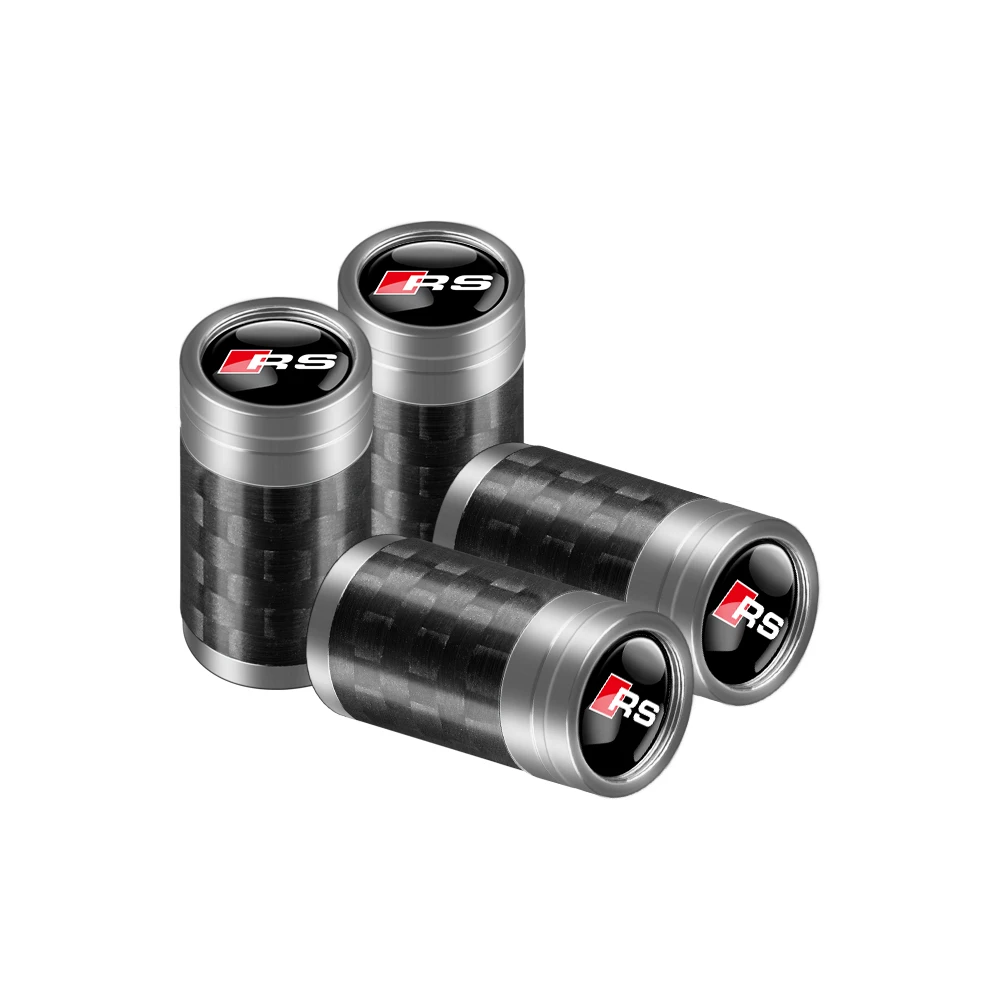 Enhanced Car Tire Valve Cover Set - Pack of 4 Luxury Design Wheel Air Stem Caps