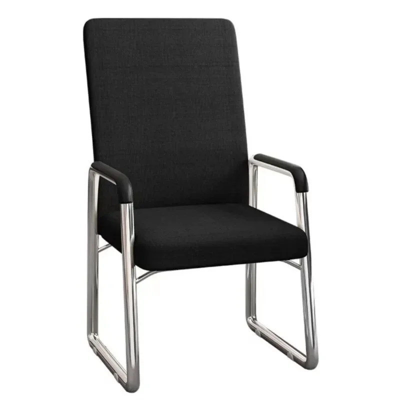 Office Chair Computer Chair, Comfortable Home Sitting Bow Chair,Student Dormitory Backrest Conference Staff Chair 5