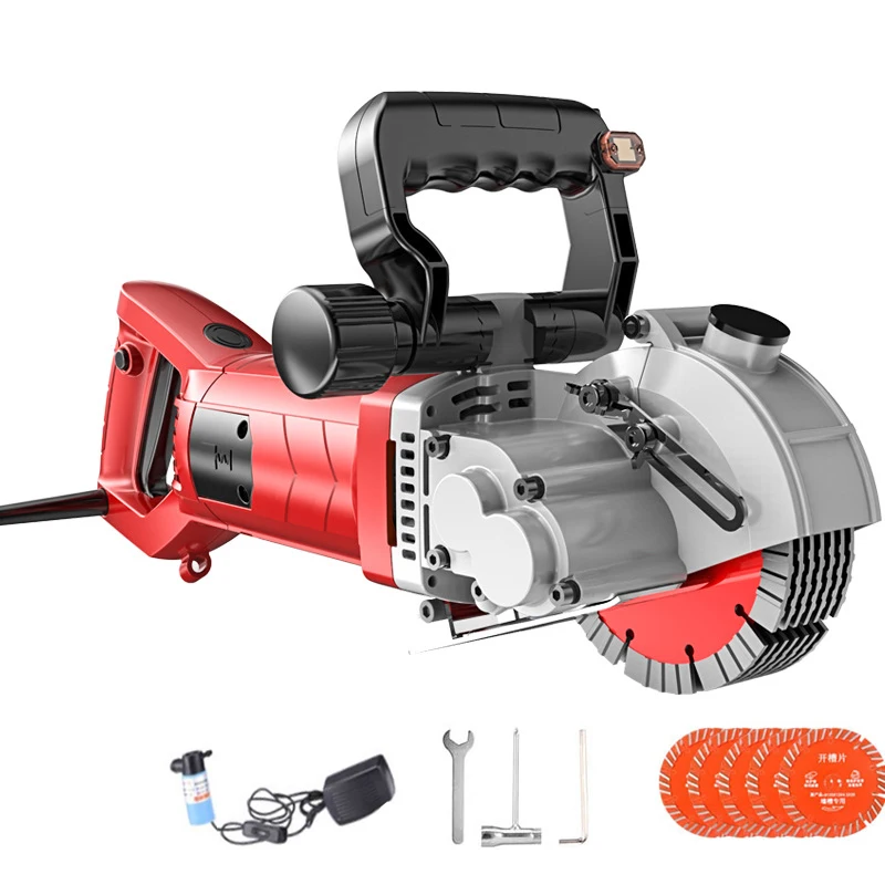 Industrial Wall Groove Cutting Machine Concrete Groove Cutting Machine Electric Wall Chaser