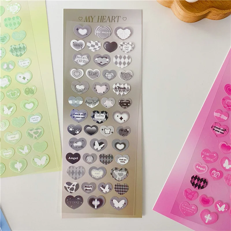 6Pcs/Pack Cartoon Fantasy Wonderful House Series Decorative Stickers Cartoon Sticker DIY Cute Kpop Korean Stationery Supplies