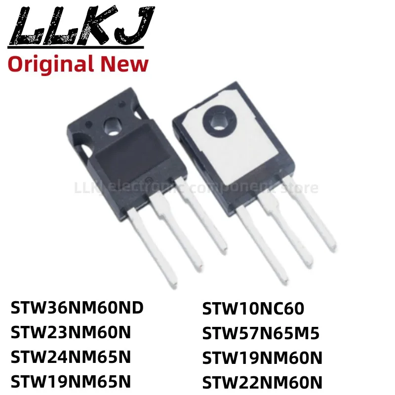 

1 шт. STW36NM60ND STW23NM60N STW24NM65N STW19NM65N STW10NC60 STW57N65M5 STW19NM60N STW22NM60N TO247 MOS FET TO-247