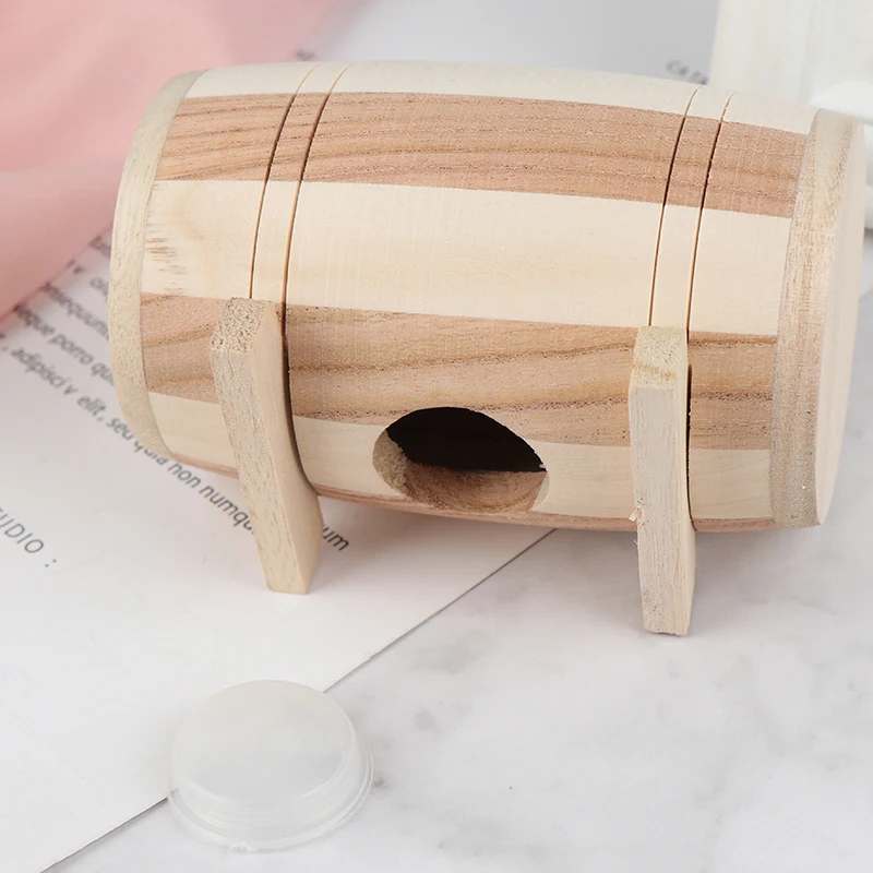 Spardose Aus Holz In Weinfaß Optik Geldbox Für Ersparnisse_voghion.com