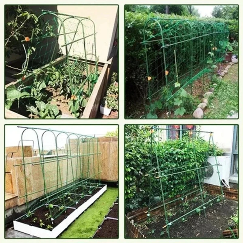 Spring Steel Wire Clamp Connecting Buckles 10PCS Greenhouse Accessories plant ties plastic plant cable ties plant clips plastic plant clips