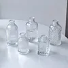 Embossed Glass Small Bottle With Lid Sauce Bottle Bitters Bottles Sweetener Dropper Bottles Condiment Bottle Kitchen Accessories 4