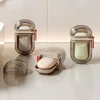 Travel Soap Container with Lid & Drain Sealed Soap Dishes Leak Proof Shower Soap Case for Shower Bath Traveling 5