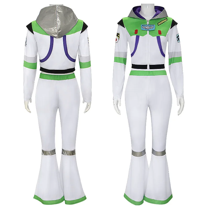 Anime Buzz Lightyear Cosplay Costume Jumpsuit Uniform Women
