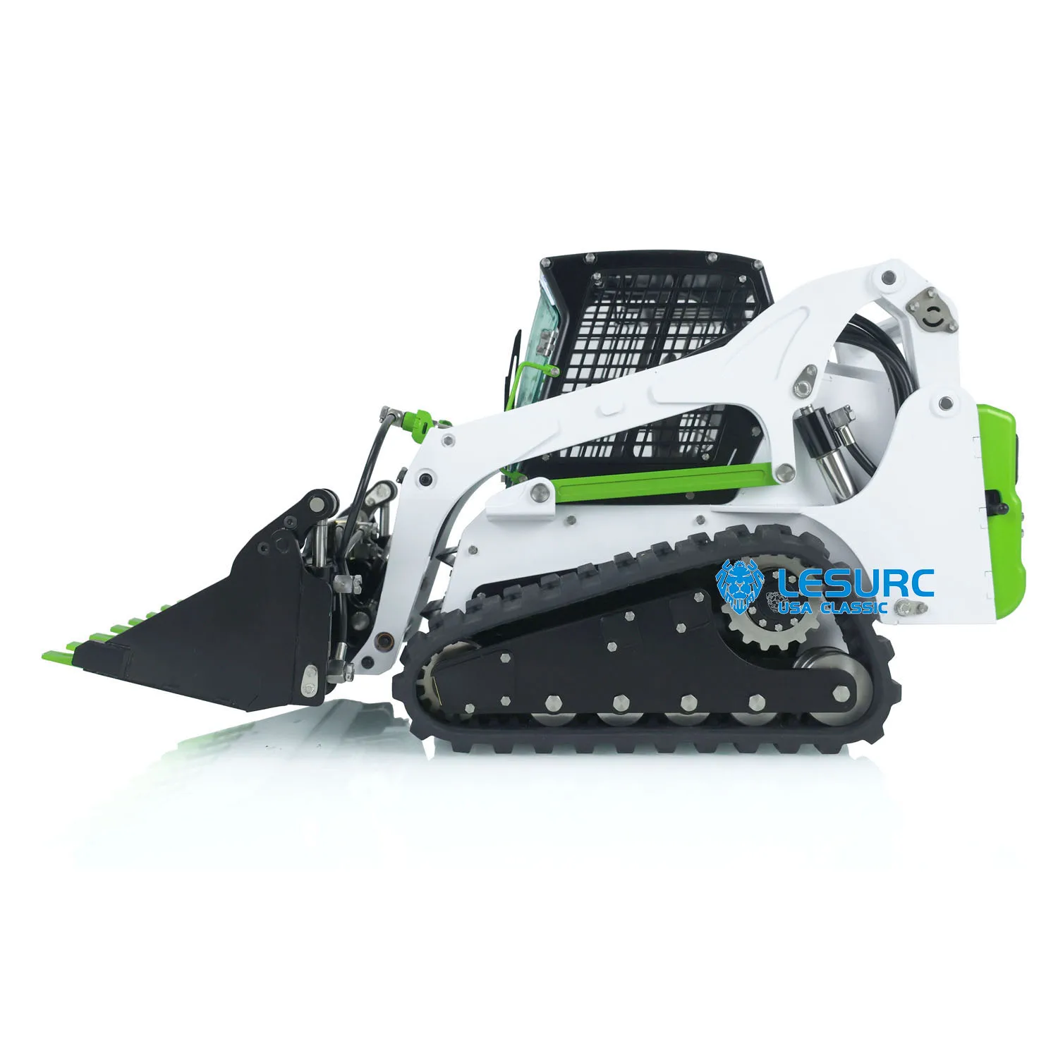 US Stock LESU 1/14 Aoue Lt5 RC Hydraulic Loader Skid-Steer RTR Radio Tracked Car Outdoor Toys Model Gifts THZH1353 6