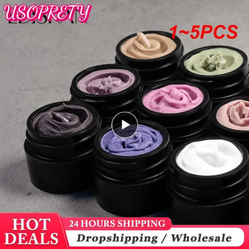 1 ~ 5 шт. клей для дизайна ногтей 3D модель резная искусственная УФ-гель живопись 5D тиснение гель для ногтей товары для профессионалов