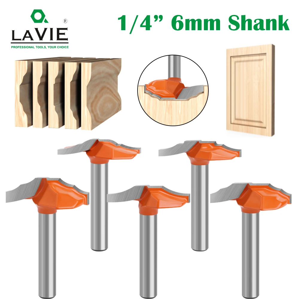 1PC-6MM-6-35MM-Shank-Milling-Cutter-Wood-Carving-Door-Frame-Router-Bit ...